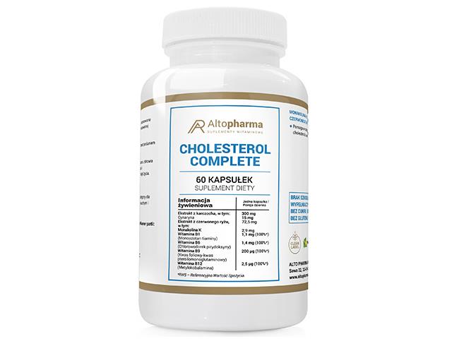 Cholesterol complete interakcje ulotka kapsułki - 60 kaps.
