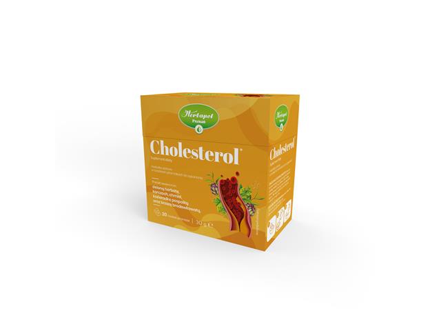 Cholesterol interakcje ulotka herbata  20 toreb.