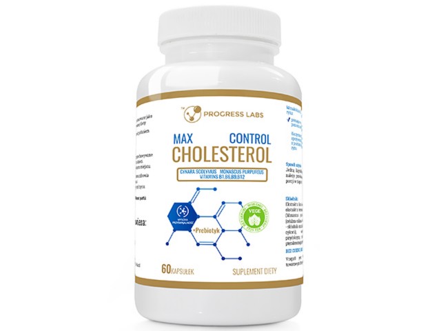 Cholesterol Max Control interakcje ulotka kapsułki  60 kaps.