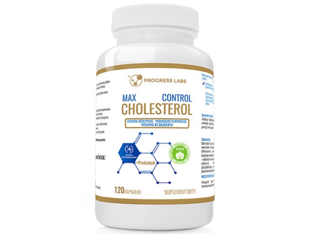 Cholesterol Max Control interakcje ulotka kapsułki - 120 kaps.