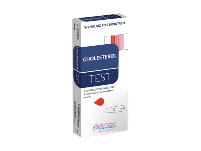 Cholesterol Test interakcje ulotka test paskowy  1 szt.