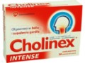 Cholinex Intense interakcje ulotka pastylki twarde 2,5mg+1,2mg 20 pastyl.