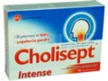 Cholinex Intense interakcje ulotka pastylki twarde 2,5mg+1,2mg 16 pastyl.