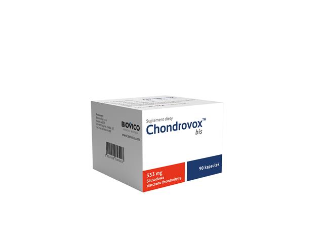 Chondrovox Bis interakcje ulotka kapsułki  90 kaps.