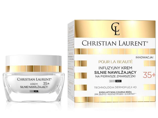 CHRISTIAN LAURENT POUR LA BEAUTE Infuzyjny Krem silnie nawil.na pierwsze zmar.35+ na dzień, noc interakcje ulotka krem - 50 ml