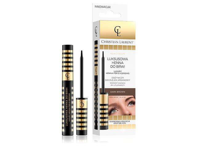 CHRISTIAN LAURENT POUR LA BEAUTE Luksusowa henna do brwi jednoskładnikowa interakcje ulotka henna  6 ml