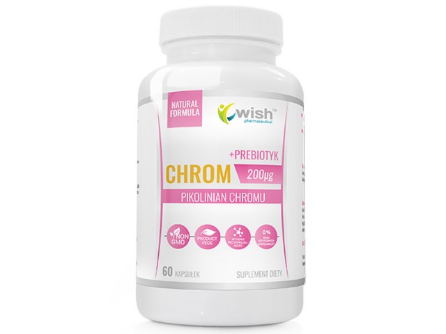 Chrom 200mcg interakcje ulotka kapsułki  60 kaps.