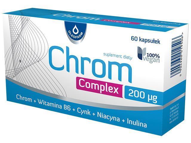 Chrom Complex interakcje ulotka kapsułki - 60 kaps.