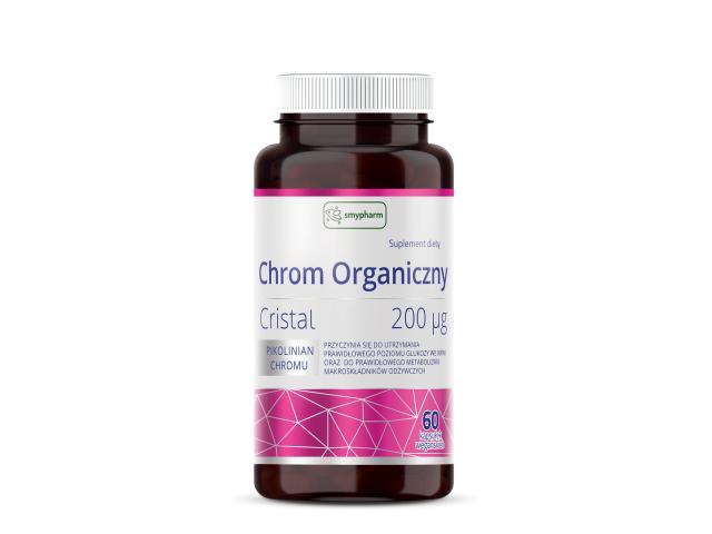 Chrom Organiczny Cristal interakcje ulotka kapsułki twarde 60 kaps.