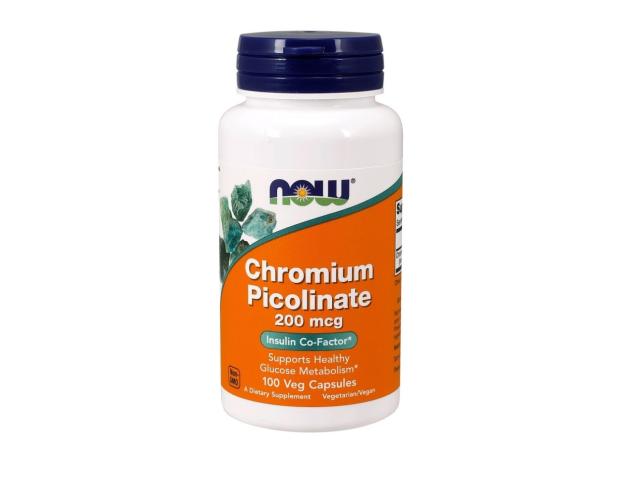 Chromium Picolinate 200 mcg interakcje ulotka kapsułki wegetariańskie - 100 kaps.