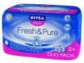 Chust.nawilż. NIVEA BABY PURE & FRESH Duopack interakcje ulotka chusteczka  126 szt.