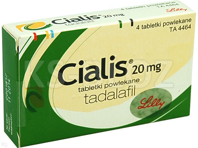 Cialis interakcje ulotka tabletki powlekane 20 mg 4 tabl. | 2 blist.po 2szt.