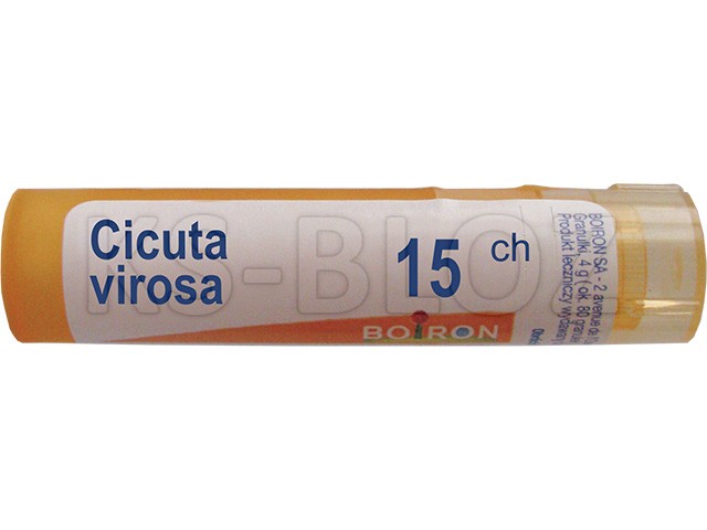 Cicuta Virosa 15 CH interakcje ulotka granulki  4 g