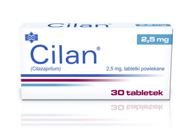 Cilan interakcje ulotka tabletki powlekane 2,5 mg 30 tabl. | 3 blist.po 10 szt.