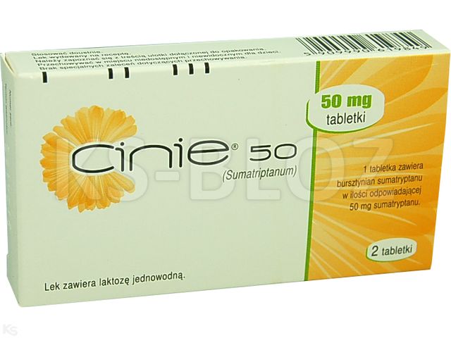 Cinie 50 interakcje ulotka tabletki 50 mg 2 tabl.