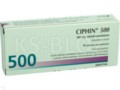 Ciphin 500 interakcje ulotka tabletki powlekane 500 mg 10 tabl.