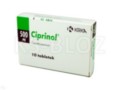 Ciprinol interakcje ulotka tabletki powlekane 0,5 g 10 tabl.