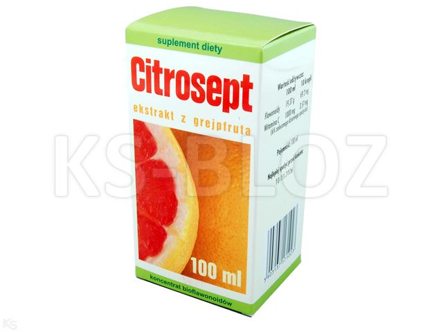 Citrosept interakcje ulotka płyn - 100 ml
