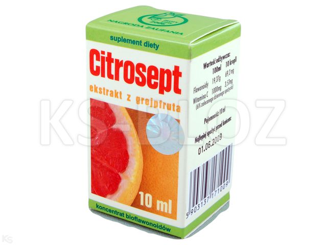 Citrosept interakcje ulotka płyn  10 ml