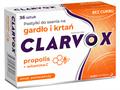 Clarvox na gardło i krtań propolis interakcje ulotka pastylki do ssania  36 pastyl.