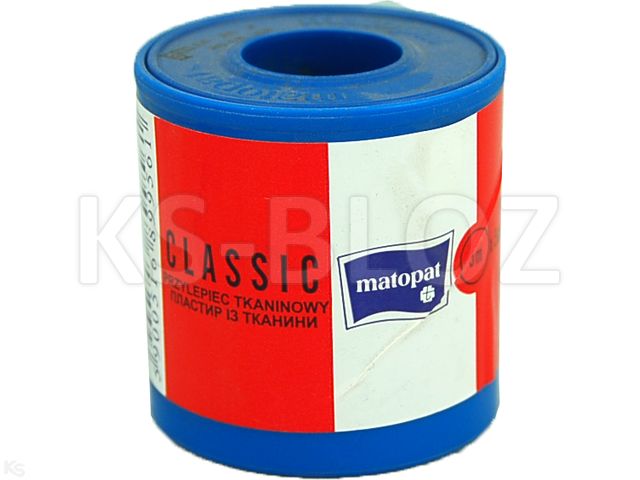 Classic Plaster z nakładką 5 cm x 5 m interakcje ulotka plaster  1 szt.