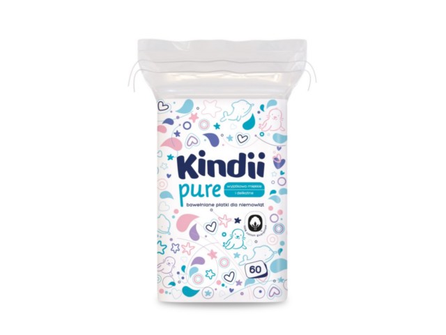 Cleanic Kindii Płatki dla niemowląt interakcje ulotka płatki  60 szt.