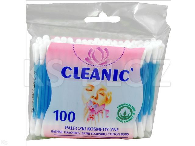 Cleanic Patyczki higieniczne interakcje ulotka   100 szt. | folia