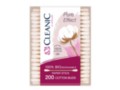 Cleanic Pure Effect Patyczki higieniczne 100% cotton paper stick interakcje ulotka patyczki  200 szt.