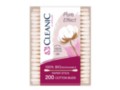 Cleanic Pure Effect Patyczki higieniczne 100% cotton paper stick interakcje ulotka   200 szt.