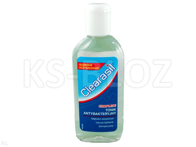 Clearasil Complete Tonik antybakteryjny interakcje ulotka tonik  200 ml