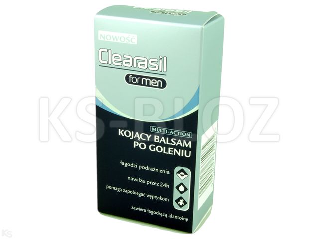 CLEARASIL FOR MEN Bals. kojący po goleniu interakcje ulotka   100 ml