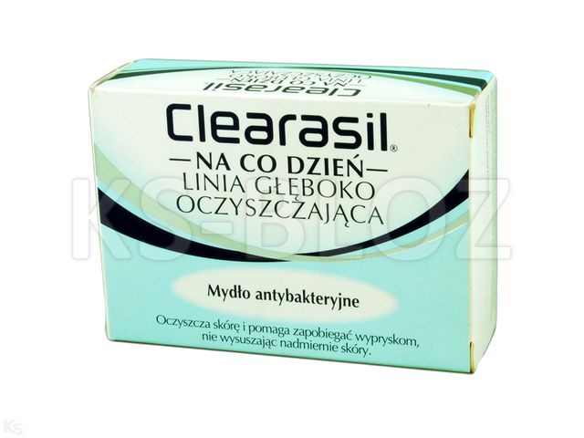 CLEARASIL NA CO DZIEŃ Mydło antybak. interakcje ulotka mydło - 90 g