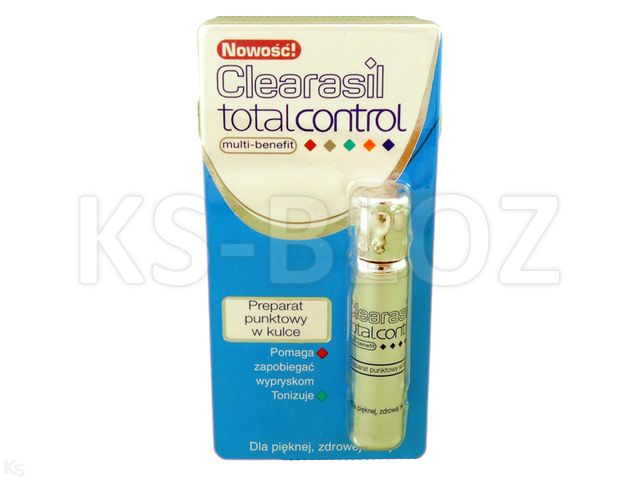 CLEARASIL Total Control Prep. punkt.w kulce interakcje ulotka   5 ml