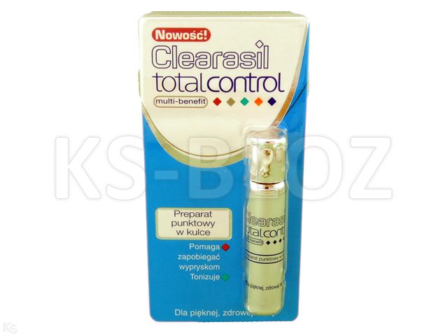 CLEARASIL Total Control Prep. punkt.w kulce interakcje ulotka  - 5 ml