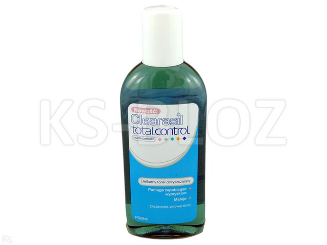 CLEARASIL Total Control Tonik oczysz.delikat. interakcje ulotka  - 200 ml