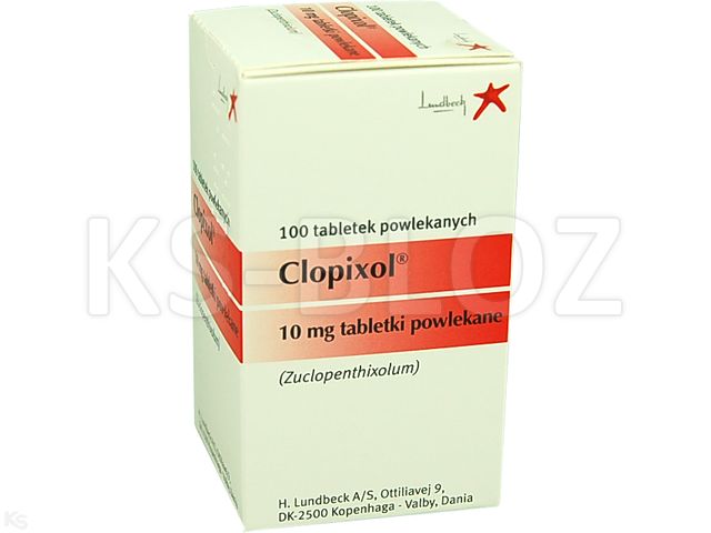Clopixol interakcje ulotka tabletki powlekane 10 mg 