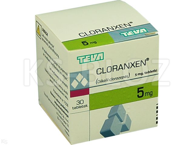 Cloranxen interakcje ulotka tabletki 5 mg 30 tabl. (poj.)