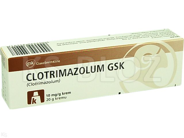 Clotrimazolum GSK interakcje ulotka krem 10 mg/g 