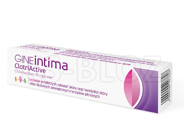 Clotrimazolum Us Pharmacia (GINEintima ClotriActive) interakcje ulotka krem 10 mg/g 20 g