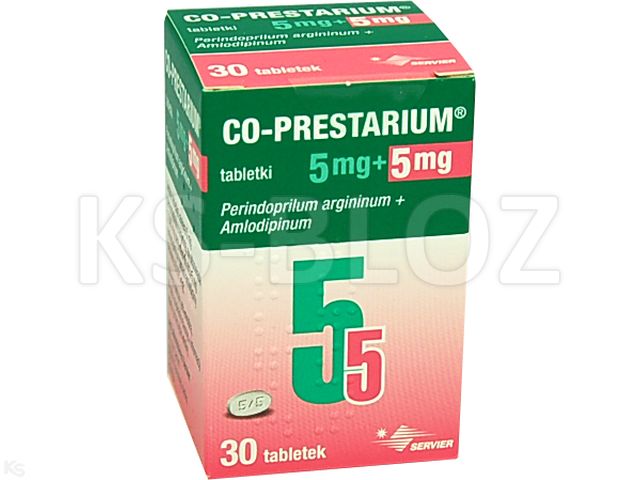 Co-Prestarium interakcje ulotka tabletki 5mg+5mg 30 tabl.