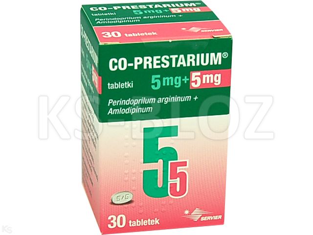 Co-Prestarium interakcje ulotka tabletki 5mg+5mg 30 tabl. | 1 poj.x30 tabl.