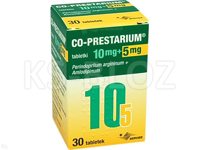 Co-Prestarium interakcje ulotka tabletki 10mg+5mg 30 tabl. | pojemnik