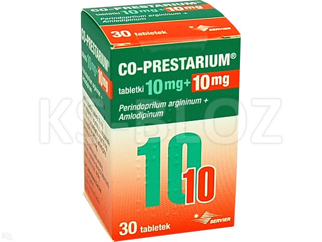 Co-Prestarium interakcje ulotka tabletki 10mg+10mg 30 tabl. | pojemnik