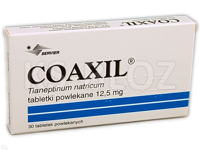 Coaxil - ulotka (dawkowanie, zastosowanie, interakcje) - KtoMaLek.pl