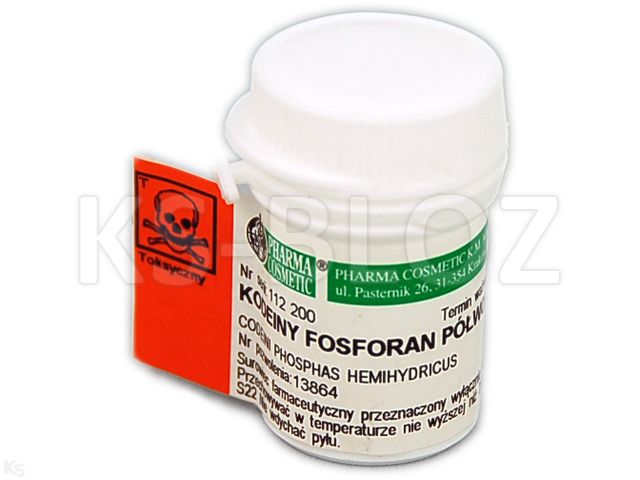 Codeini Phosphas Hemihydricus interakcje ulotka substancja - 5 g
