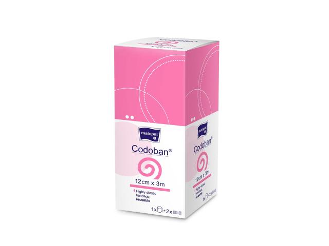 Codoban Bandaż wysokoelastyczny 12 cm x 3 m interakcje ulotka bandaż elastyczny  1 szt.
