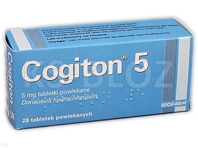 Cogiton 5 interakcje ulotka tabletki powlekane 5 mg 