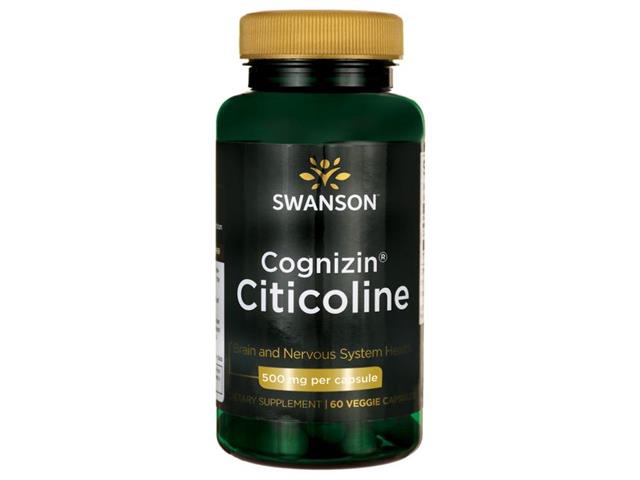 Cognizin Citicoline interakcje ulotka kapsułki 500 mg 60 kaps.