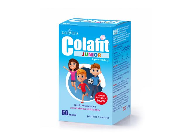 Colafit Junior interakcje ulotka kostka 60 szt.