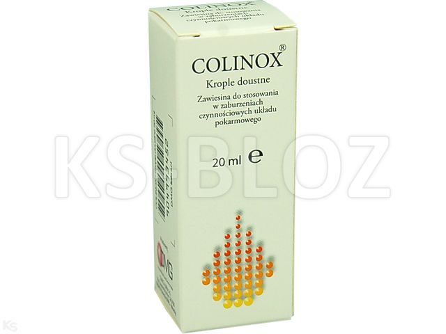 Colinox interakcje ulotka krople doustne  20 ml